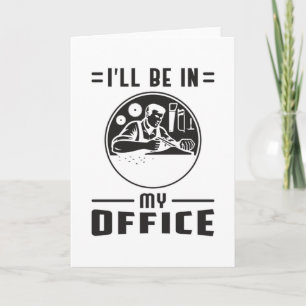 Cartão Woodworker Viu O Carpinteiro Funny Gift De Carpint