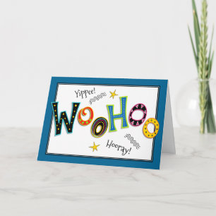 Cartão Woohoo Fun Add-any-age Birthday Greeting