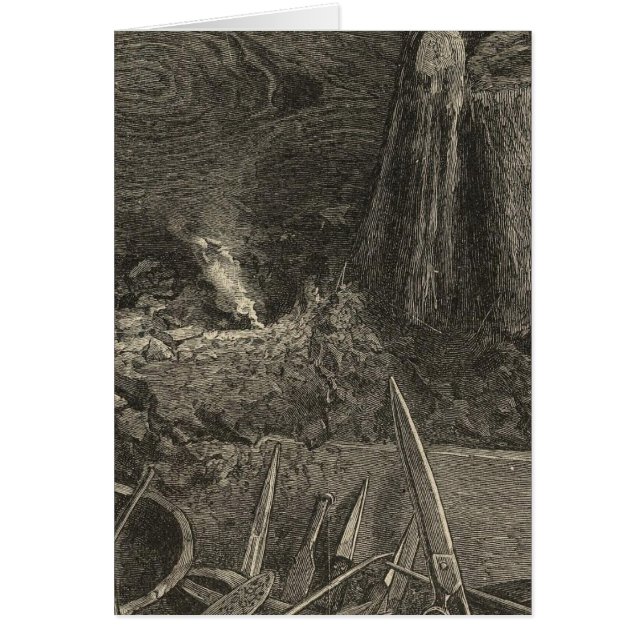 Cartão Workshop, Navajo Silversmith (Frente)