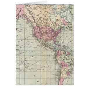 Cartão World, projeção do Mercator