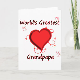Cartão World's Greatest grandpapa