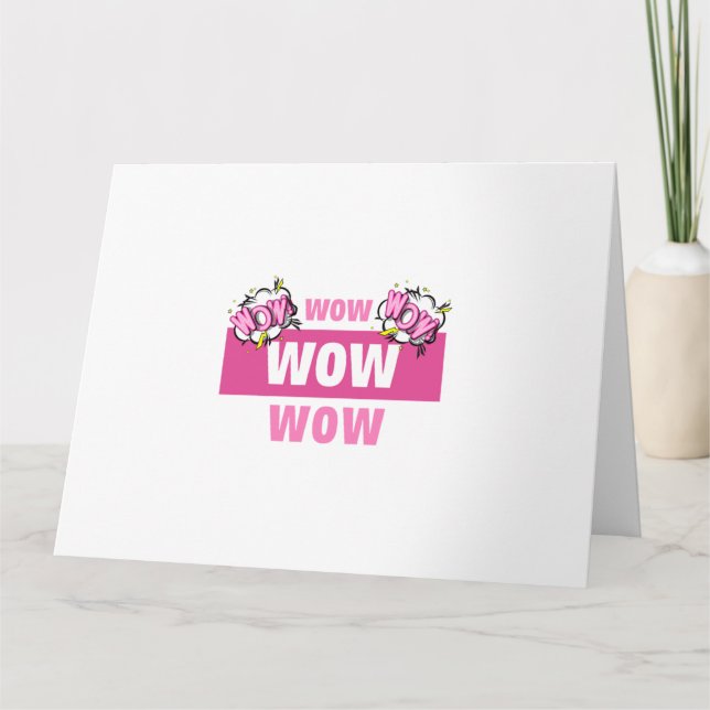 Cartão wow dia grátis Clássico (Frente)