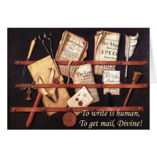 Cartão Write é humano