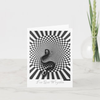 Cartão Wrythmweave Notecard
