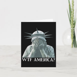 Cartão Wtf América 8647 Resiste A Trump Política E Democr