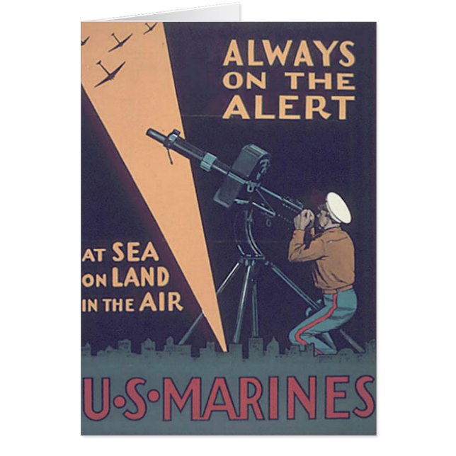 CARTÃO WW2 USMC 18 (Frente)