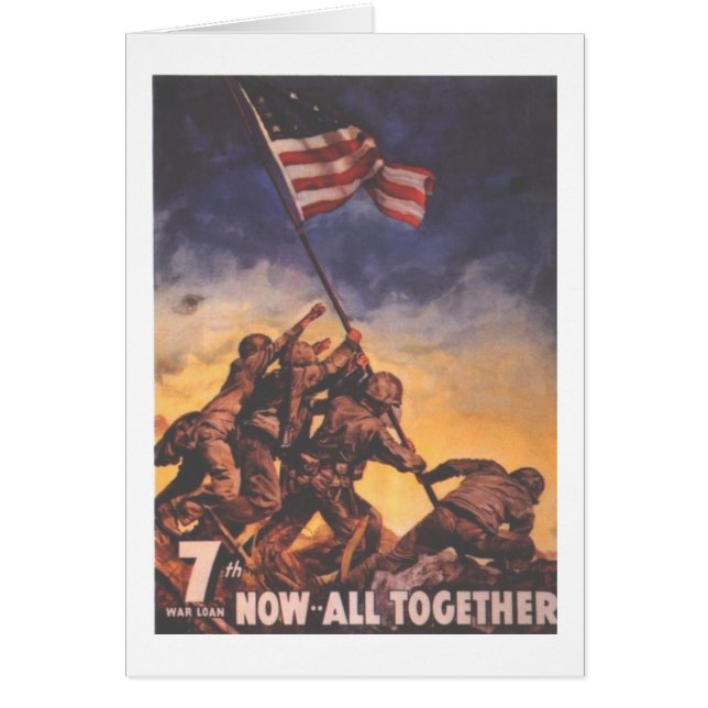 CARTÃO WW2 USMC 9 (Frente)