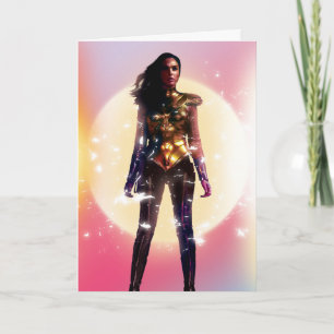 Cartão WW84 Wonder Woman Gold Armor Lo Fi Sparks Photo