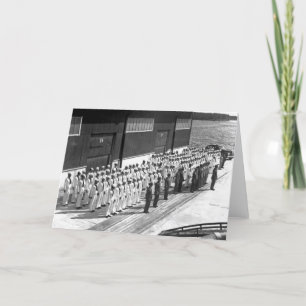 Cartão WWII: A bordo do USS Asheville (PF- 1)