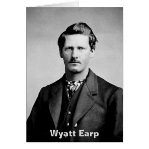 Cartão Wyatt Earp: Advogado, Lutador, Guardião de Salão