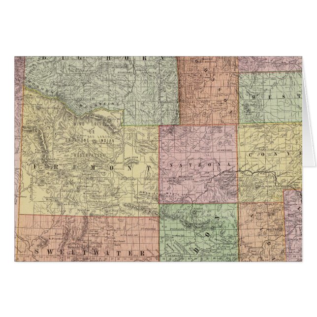 Cartão Wyoming 3 (Frente Horizontal)