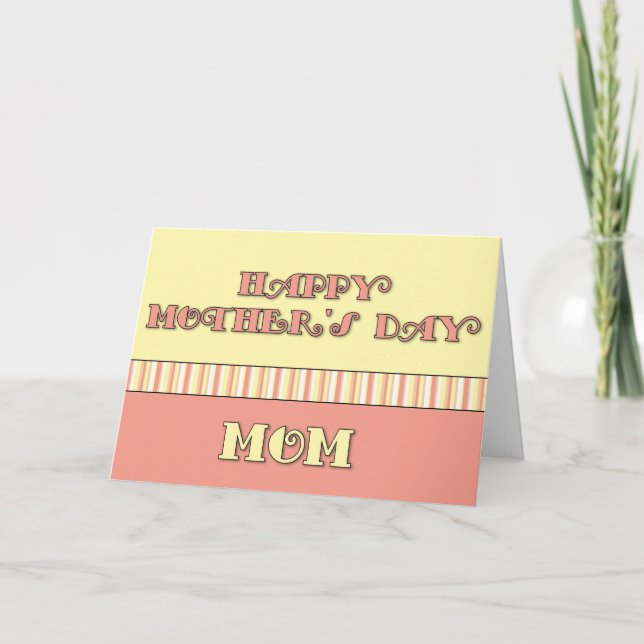 Cartão Xadrez da mãe (Frente)