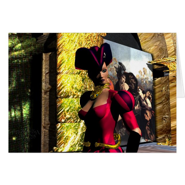 CARTÃO XENIA EXPLORA ÓRBITER DE HIPERION (Frente Horizontal)