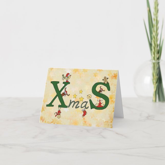 Cartão Xmas (Frente)