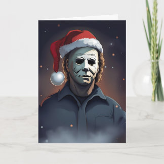 Cartão Xmas de Cinema de Horror Spooky