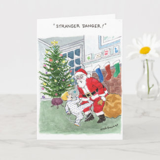 Cartão Xmas Engraçado - Natal Mais Estranho