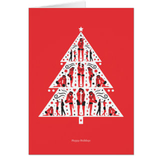 CARTÃO XMAS VERMELHO