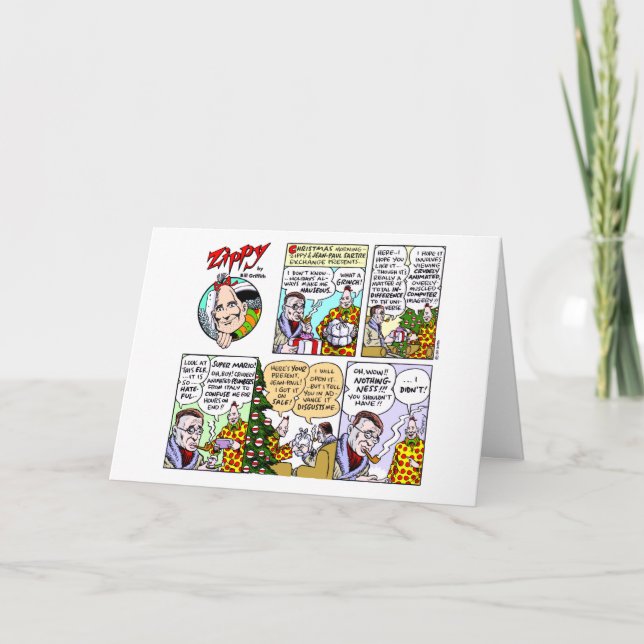 Cartão Xmas Zippy nº 1 (Frente)