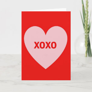 Cartão Xoxo Minimalista