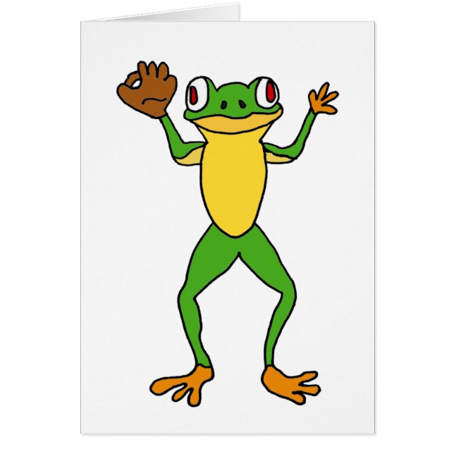 Cartão XX- outfielder da estrela do sapo (Frente)