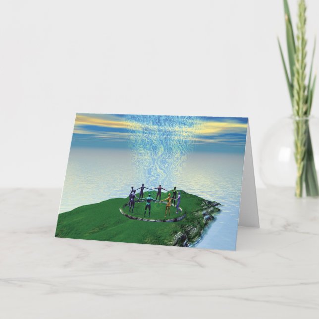 Cartão XXI o mundo (Frente)