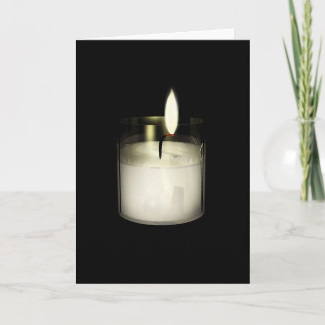 Cartão Yahrzeit (Frente)