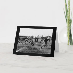 Cartão Yale Football Practice 1912