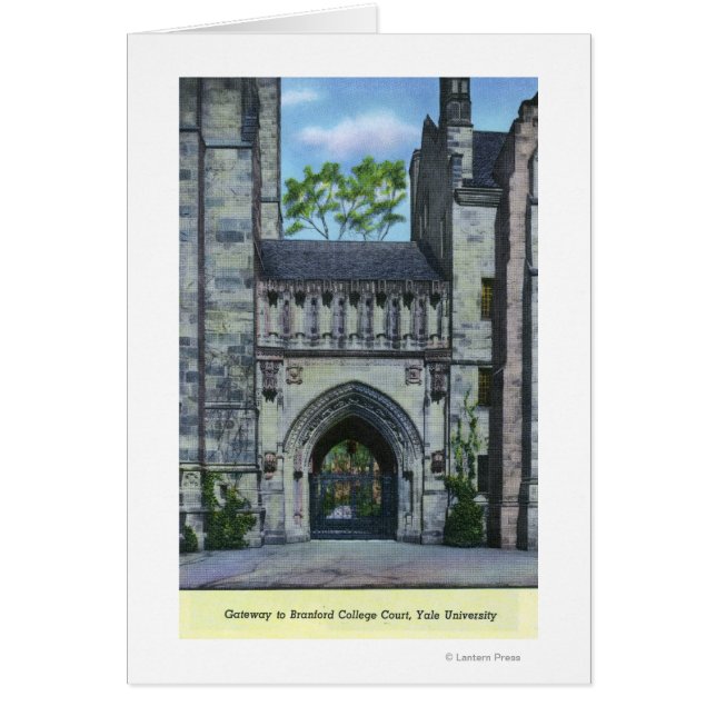 Cartão Yale University Gateway (Frente)
