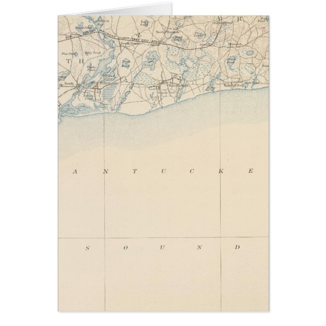 Cartão Yarmouth, Massachusetts (Frente)