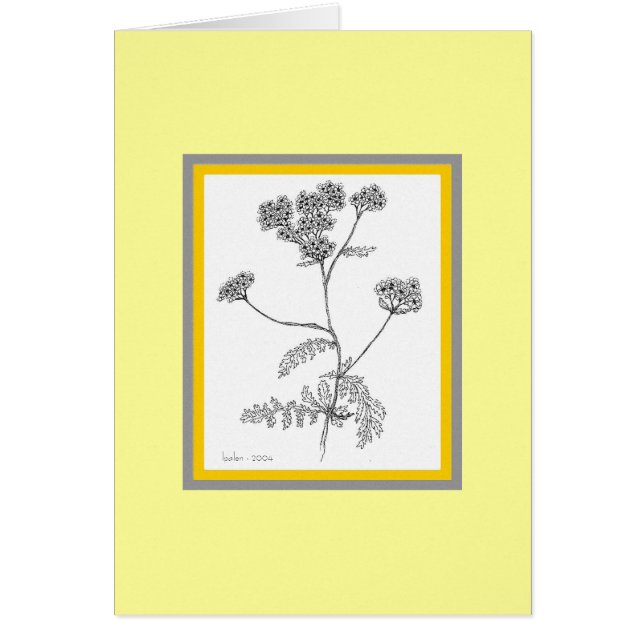 Cartão Yarrow (Frente)