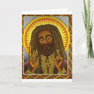 Cartão Yeshu Rasta Fari