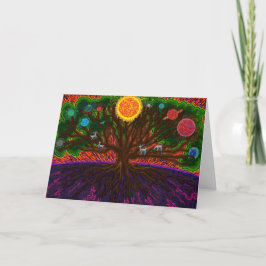 Cartão Yggdrasil Greeting Card