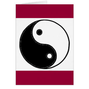 Cartão Yin Yang