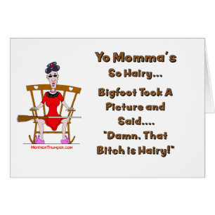 Cartão Yo Momma # 06