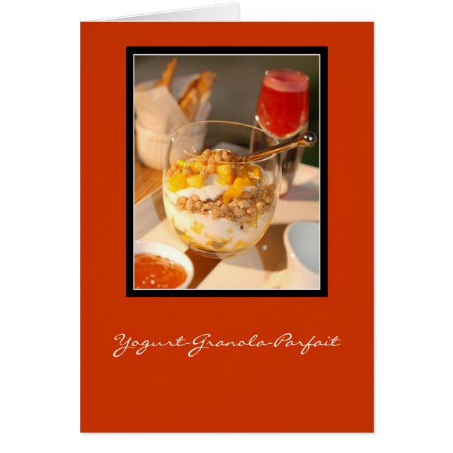 Cartão Yogurt-Granola-Parfait (Frente)