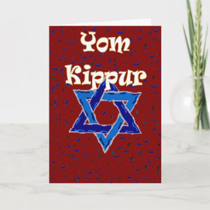 cartão Yom Kippur