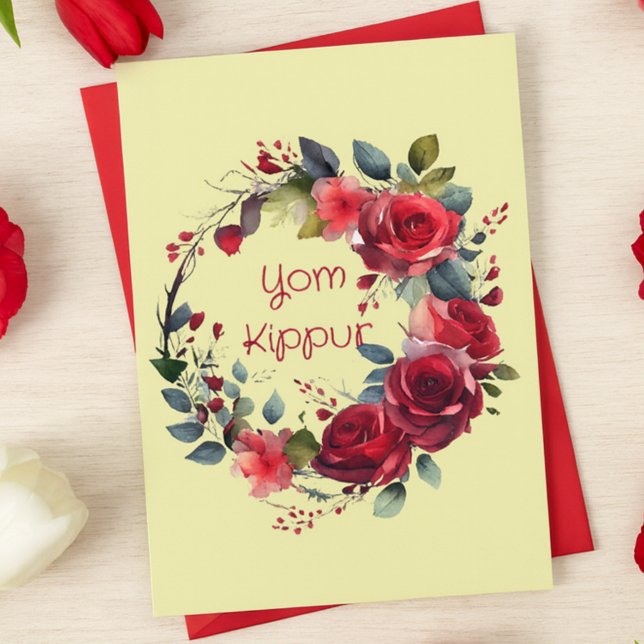 Cartão Yom Kippur Chag Sameach (Criador carregado)