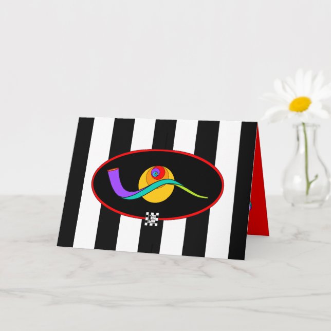 Cartão Yom Kippur Shfar (Planta pequena)