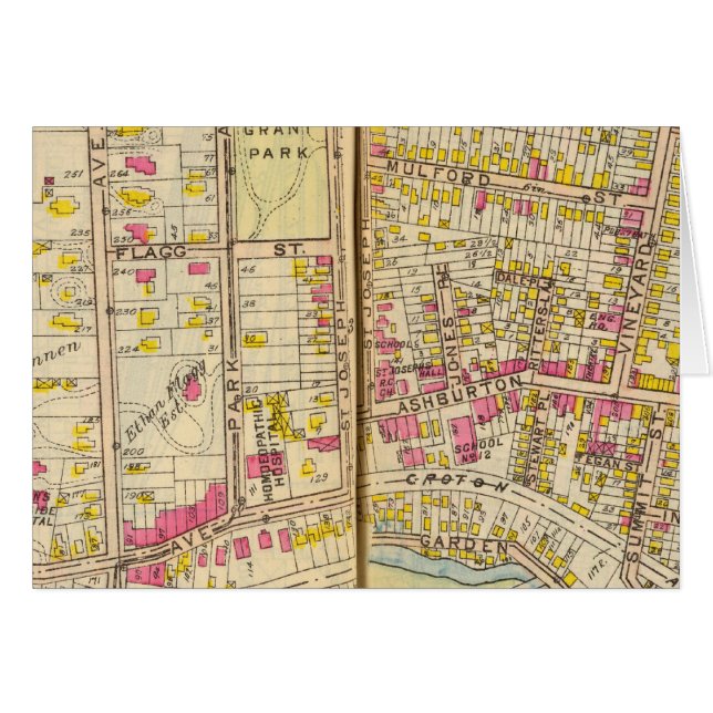 Cartão Yonkers, Nova York 15 (Frente Horizontal)