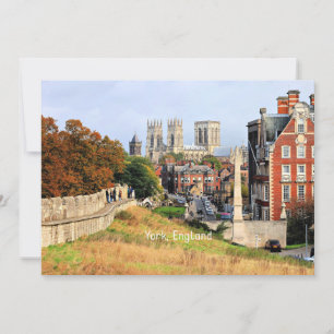 Cartão York, fotografia cênica na Inglaterra