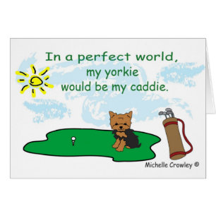 Cartão Yorkie