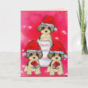 Cartão Yorkie Poo