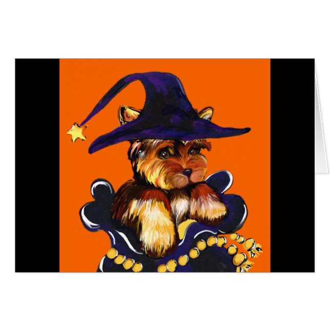 CARTÃO YORKIE POO (Frente Horizontal)