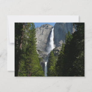 Cartão Yosemite Falls II do Parque Nacional de Yosemite