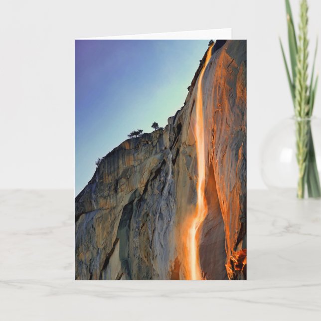 Cartão Yosemite Firefall (Frente)