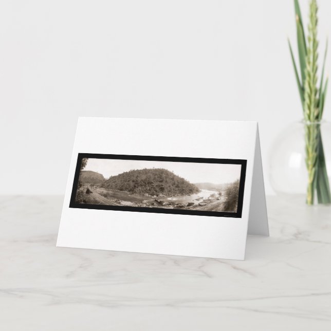 Cartão Yosemite Railroad Photo 1907 (Frente)