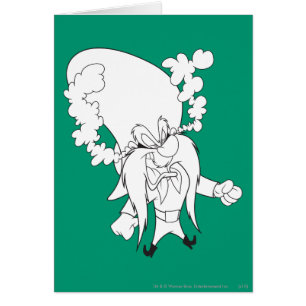 Cartão Yosemite Sam Steaming Mad