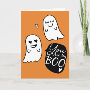 Cartão You Are My BOO!   Cute Halloween Pun