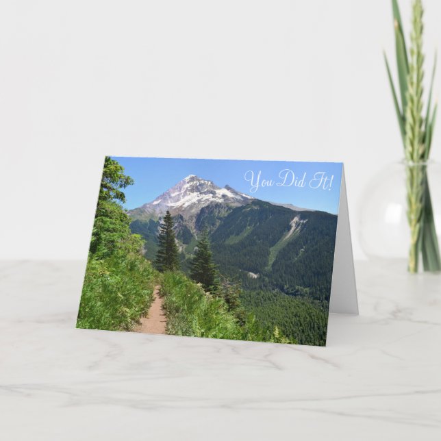 Cartão You Did It Graduation Celebration (Frente)