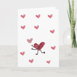 Cartão You Have Captured My Heart Valentine's Day Card